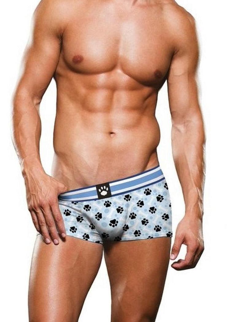 Cherry Popp'd  Erotic Clothing Large Prowler Blue Paw Trunk