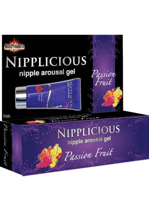 sex toy distributing.com LUBRICANTS Nipple Arousal Gel Passion Fruit