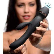 sex toy distributing.com vibrator 3 in 1 Silicone Suction Rabbit Vibe