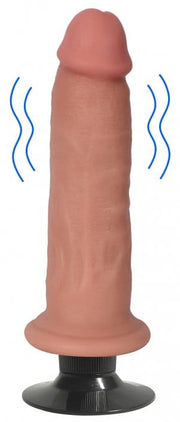sex toy distributing.com vibrator Jock Light Vibrating Dildo - 7 Inch