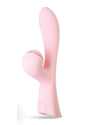 wholesale adulttoys vibrator Rechargeable Silicone Air Pulse Clitoral Stimulator and G-Spot Vibrating Rabbit – Pink
